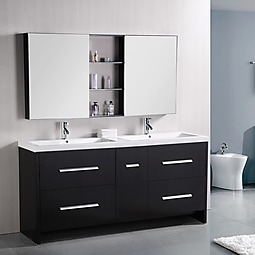 Perfecta 72" Double Sink Vanity Set Product List Image