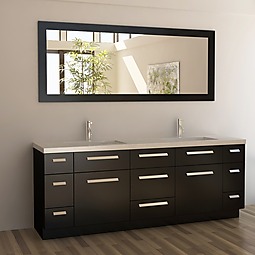 Moscony 84" Double Sink Vanity Set Product List Image