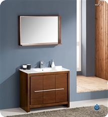 Fresca Allier 40" Modern Bathroom Vanity - Wenge