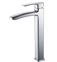 Fresca Fiora Single Hole Vessel Mount Bathroom Vanity Faucet - Chrome