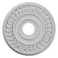 16 1/4"OD x 3 5/8"ID x 1"P Wreath Ceiling Medallion (Fits Canopies up to 5 1/8")