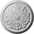 17 1/8"OD x 1 1/2"P Washington Ceiling Medallion