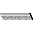 2 5/8"H x 1 1/4"P x 2 7/8"F x 94 1/2"L Ashur Leaf Crown Moulding