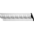 4 3/4"H x 2 3/8"P x 5 1/4"F x 96"L Egg & Dart Crown Moulding