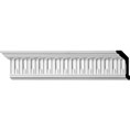 4"H x 2 1/2"P x 4 5/8"F x 94 1/2"L, (1 1/8" Repeat), Viceroy Crown Moulding