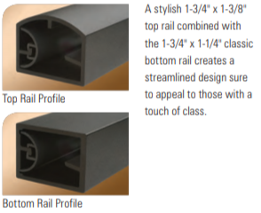 tuscay railing profile