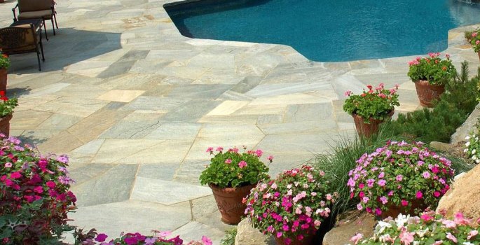 Golden White Flagstone
