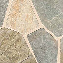 golden-white-flagstones