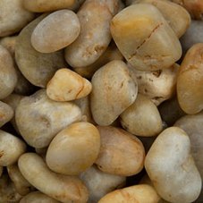 yellow-polished-beach-pebbles