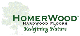 HomerWood Hardwood Flooring Logo