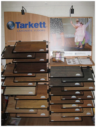Tarkett Laminate Flooring Display