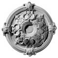 17 3/8"OD x 3 3/4"ID x 1 3/4"P Hamilton Ceiling Medallion