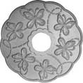 17 7/8"OD x 3 7/8"ID x 1"P Terrones Butterfly Ceiling Medallion