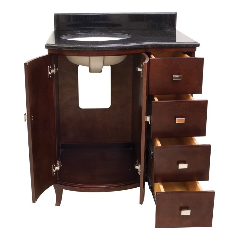 Mahogany Modern Jeffrey Alexander Vanity 30 X 23 X 36 - Burroughs ... Mahogany Modern Jeffrey Alexander Vanity 30 x 23 x 36 - Mahogany Modern Jeffrey Alexander Vanity 30 X 23 X 36 - Burroughs