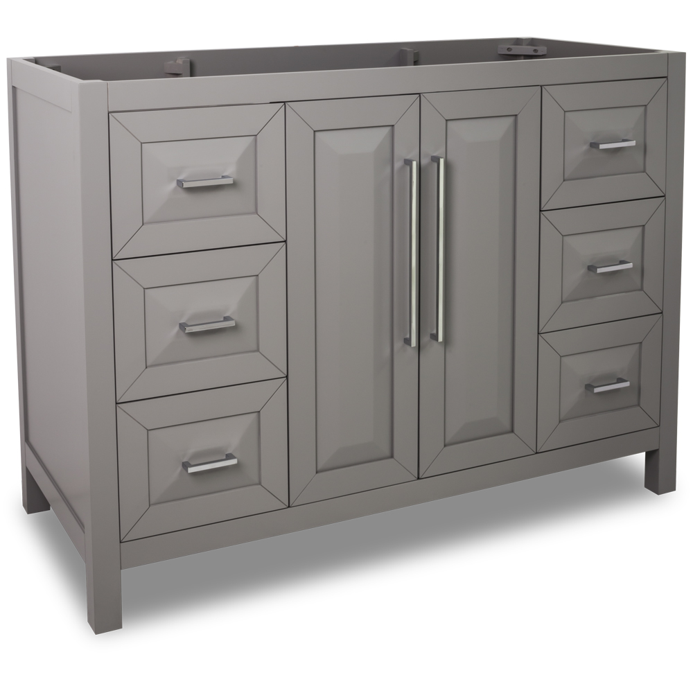 47" Grey Modern Bathroom Vanity VAN10048