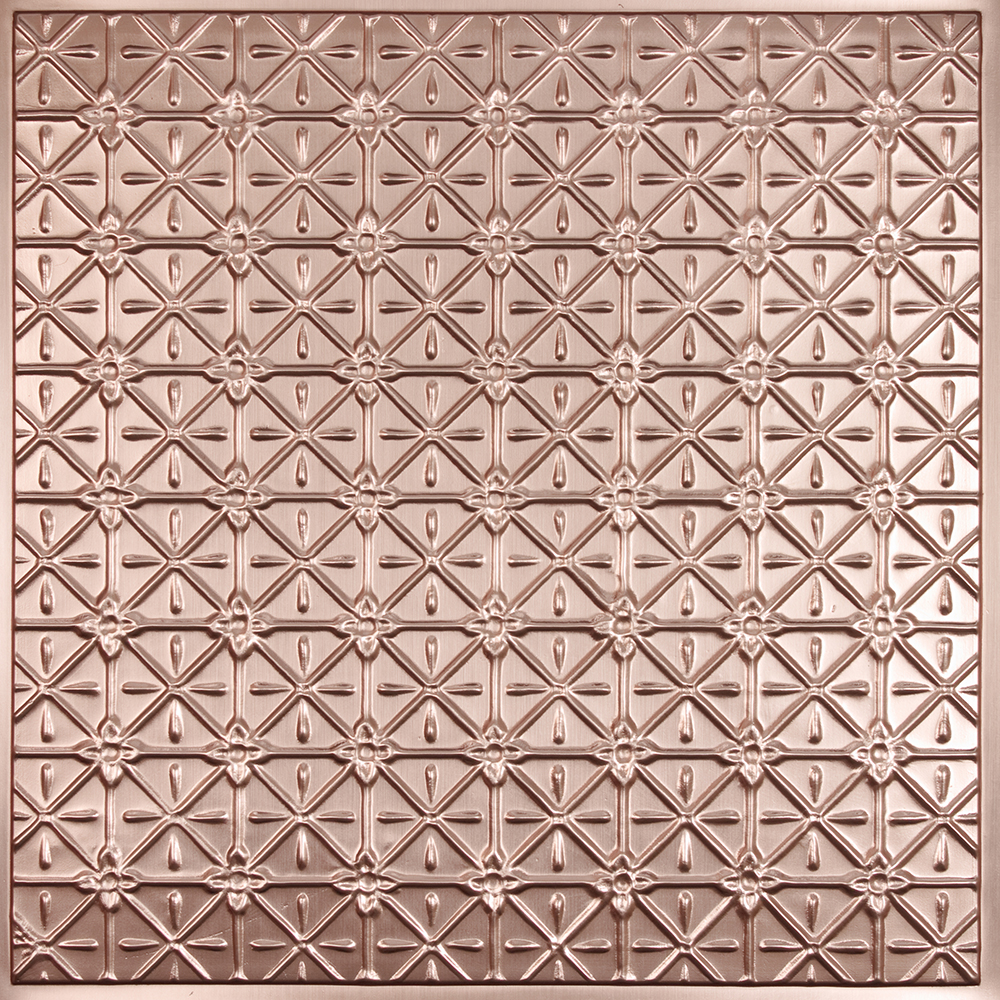 Continental 24 X 24 Copper Ceiling Tiles