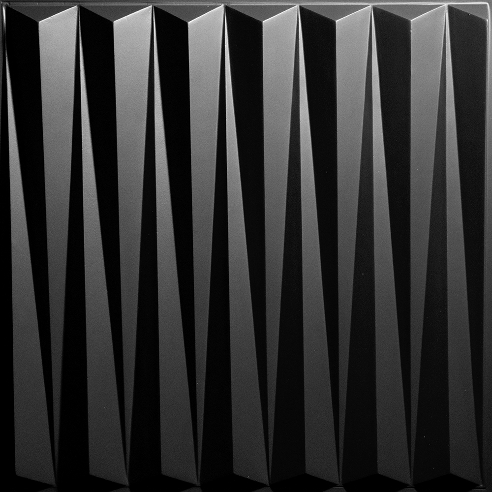 Dart 24 X 24 Black Ceiling Tiles