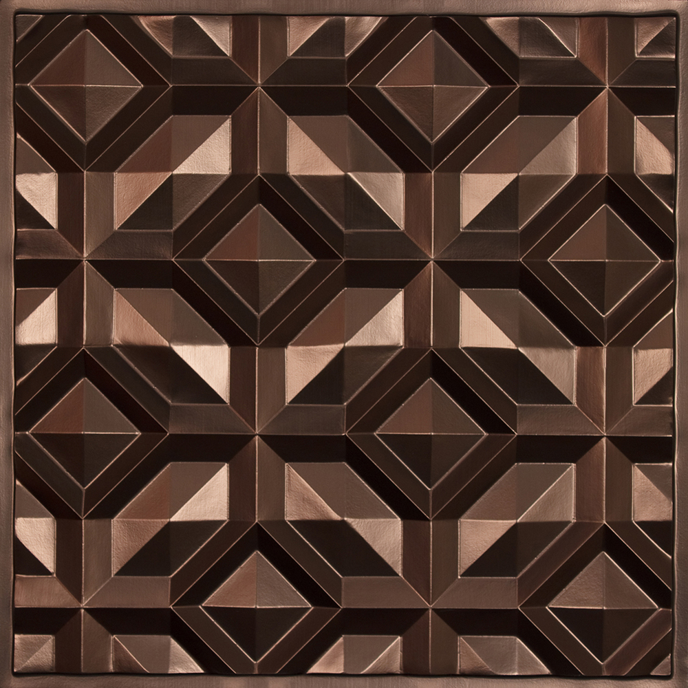 Doric 24 X 24 Bronze Ceiling Tiles