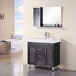 Miami 36" Single Drop-In Sink Vanity Product List Image