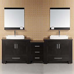 Washington 96" Double Sink Vanity Set Product List Image