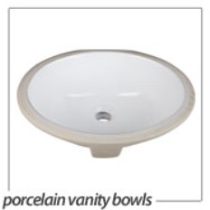 porcelain vanity sinks