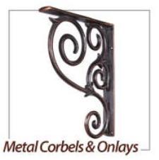 Metal Corbels and Onlays