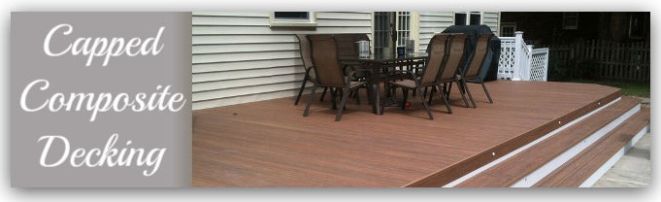 capped composite decking