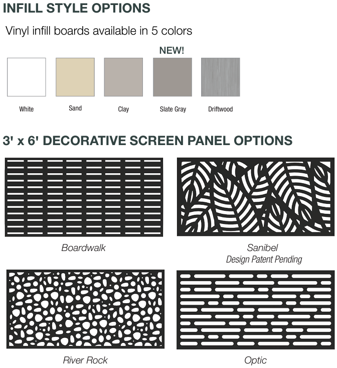 RDI Privacy Infill Options