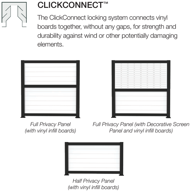 RDI Privacy Infill Options