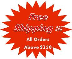 free shipping on orders over $250