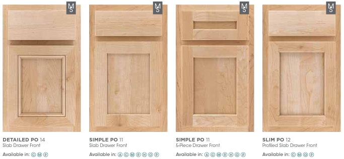 Wolf Designer Partial Overlay Doors