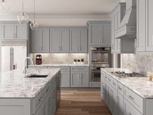 JWQ Shaker Gray Kitchen