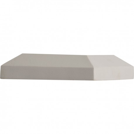 6 1/2W x 1 1/2H Post Top Flat