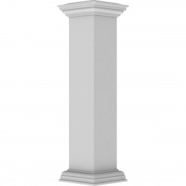 FiberThane Newel Post: 8 x 40 - Plain