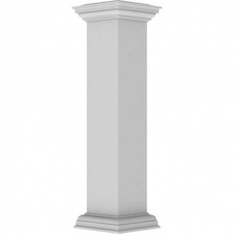 FiberThane Newel Post: 8 x 40 - Plain