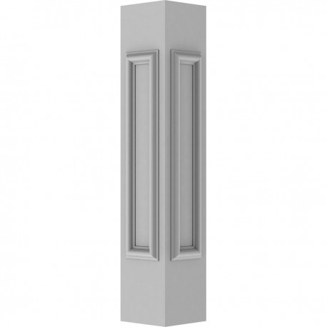 FiberThane Newel Post: 8 x 40 - Corner Panel