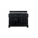 Brookfield 48" Single Vanity Cabinet, Antique Black