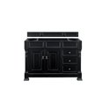 Brookfield 48" Single Vanity Cabinet, Antique Black
