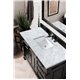 Brookfield 48" Single Vanity Cabinet, Antique Black
