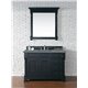 Brookfield 48" Single Vanity Cabinet, Antique Black