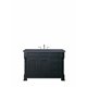 Brookfield 48" Single Vanity Cabinet, Antique Black