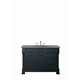 Brookfield 48" Single Vanity Cabinet, Antique Black
