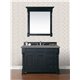 Brookfield 48" Single Vanity Cabinet, Antique Black