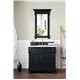 Brookfield 36" Single Vanity Cabinet, Antique Black