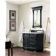 Brookfield 36" Single Vanity Cabinet, Antique Black