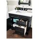 Brookfield 36" Single Vanity Cabinet, Antique Black