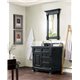 Brookfield 36" Single Vanity Cabinet, Antique Black