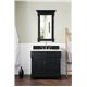 Brookfield 36" Single Vanity Cabinet, Antique Black