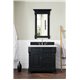 Brookfield 36" Single Vanity Cabinet, Antique Black