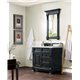 Brookfield 36" Single Vanity Cabinet, Antique Black